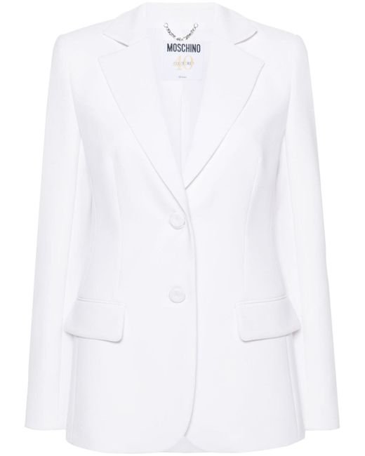 Moschino notched-lapels single-breasted blazer