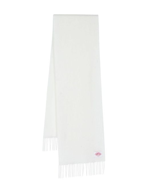 Danton wool-cashmere fringed scarf