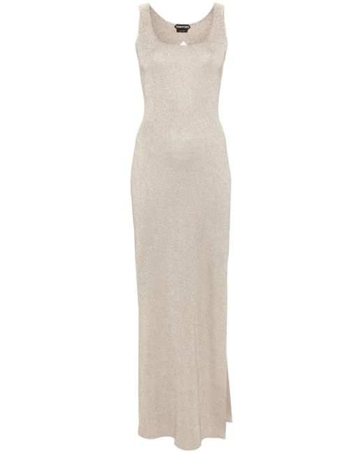 Tom Ford open-back knitted maxi dress