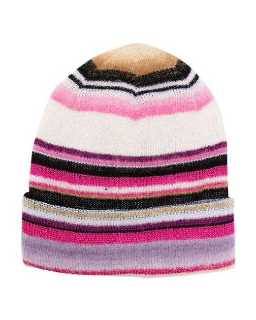 Missoni striped intarsia-knit beanie