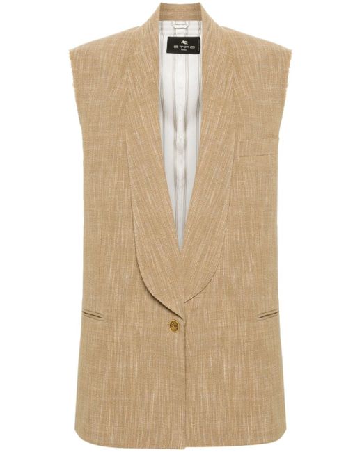 Etro single-breasted waistcoat