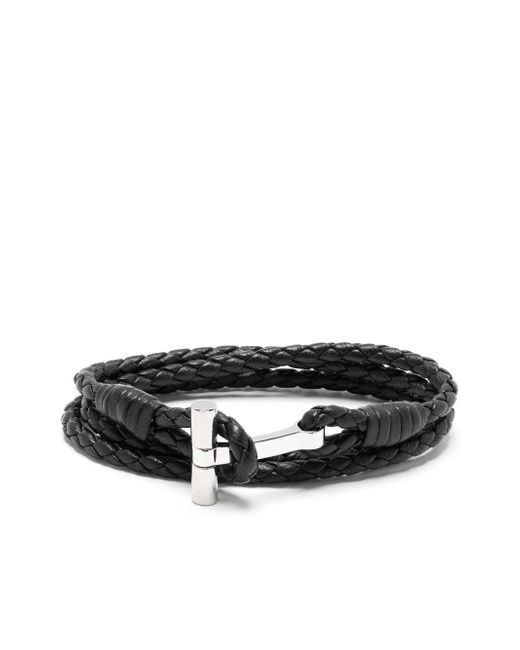 Tom Ford braided leather bracelet