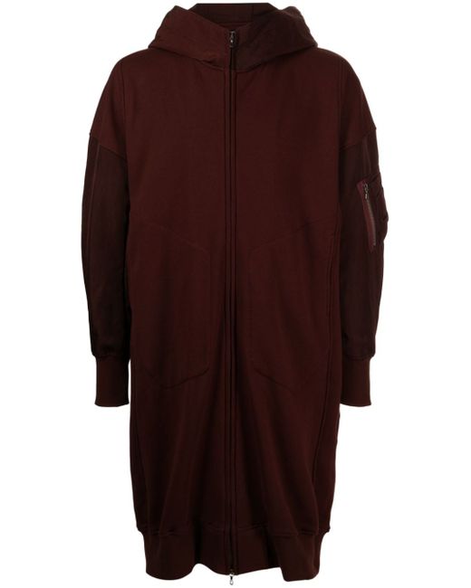 Julius zip-up hooded coat