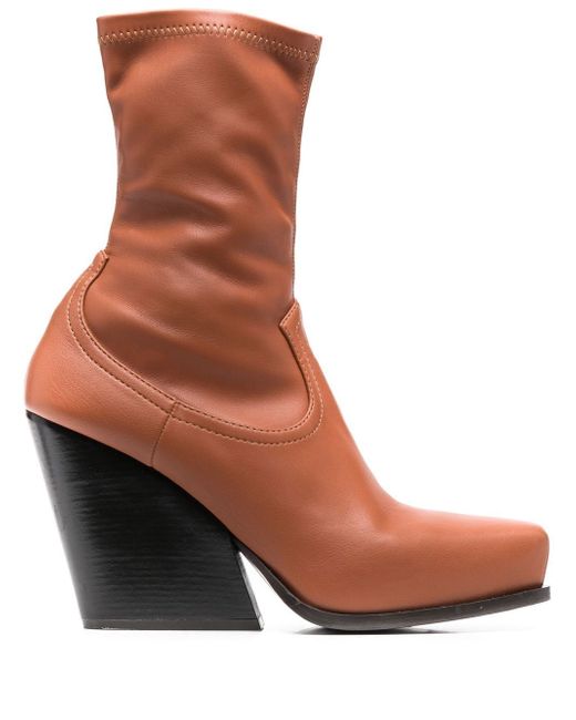 Stella McCartney Cowboy stretch ankle boots