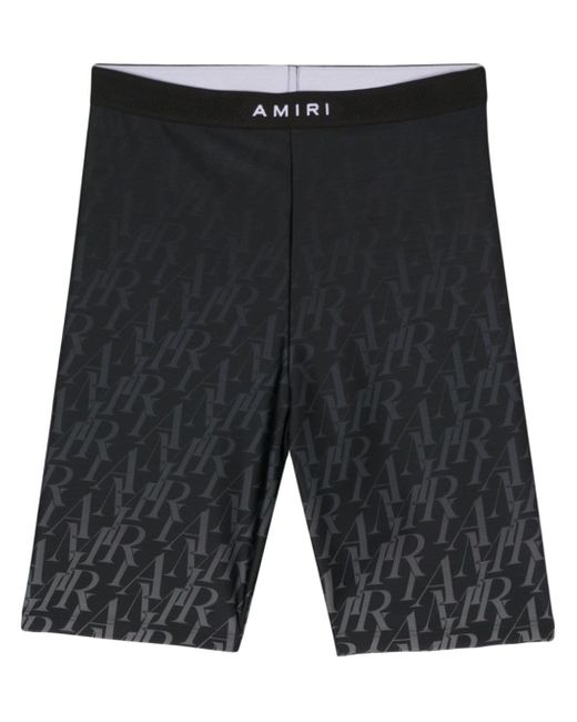 Amiri logo-print running shorts