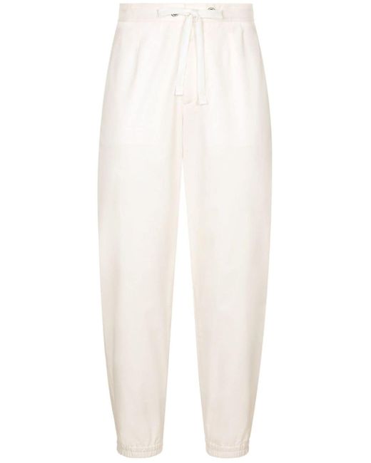 Dolce & Gabbana tapered cotton track pants