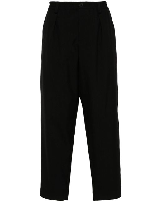 Marni cropped wool tapered trousers