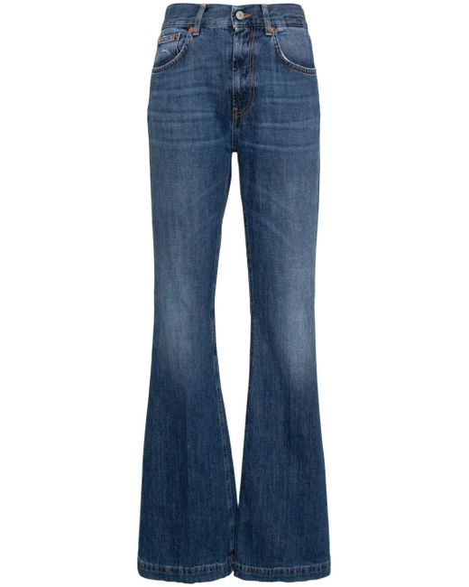 Dondup Olivia high-rise bootcut jeans