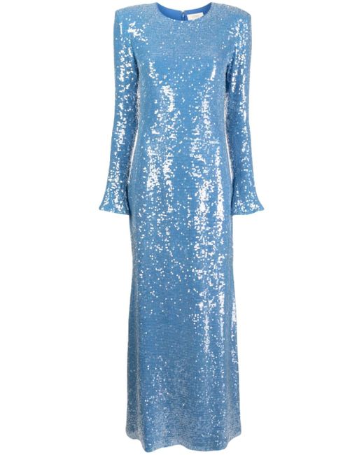Lapointe sequin-embellished maxi dress