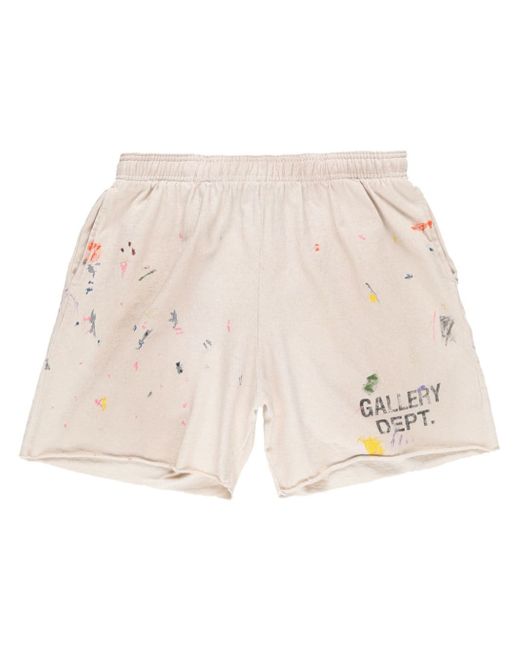 Gallery Dept. Insomnia paint-splatter track shorts