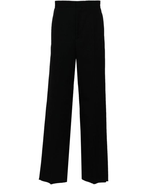 Jil Sander straight-leg wool tailored trousers
