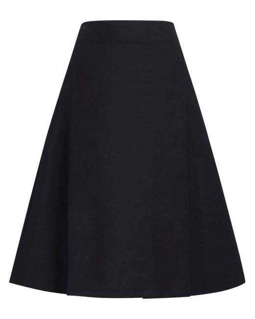 Marni A-line midi skirt