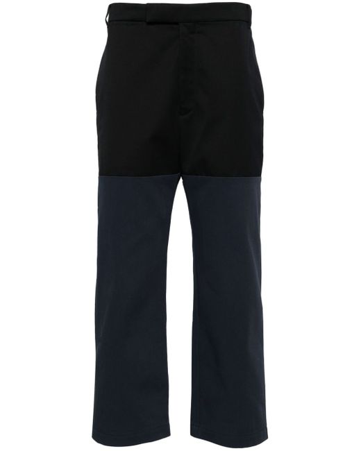 Thom Browne Unconstructed Combo straight-leg trousers