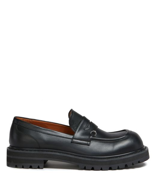 Marni penny-slot leather loafers