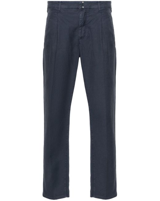 Incotex twill tapered trousers