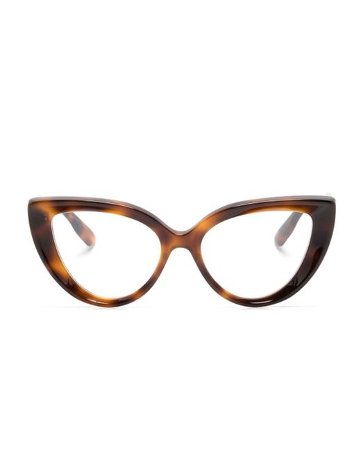 Gucci tortoiseshell cat-eye glasses