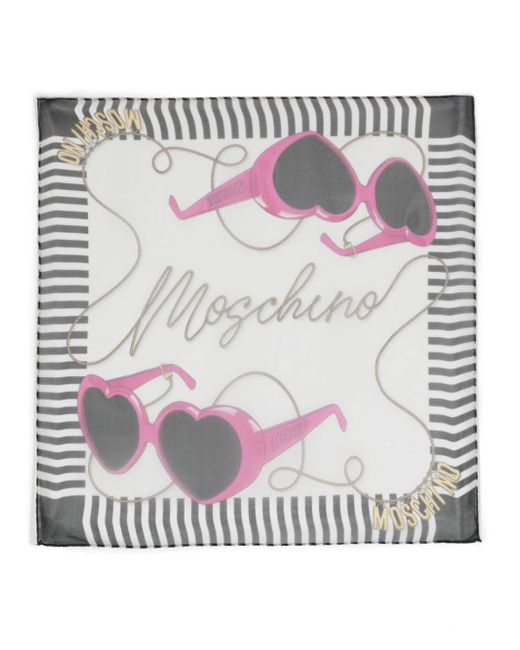 Moschino sunglasses-print scarf