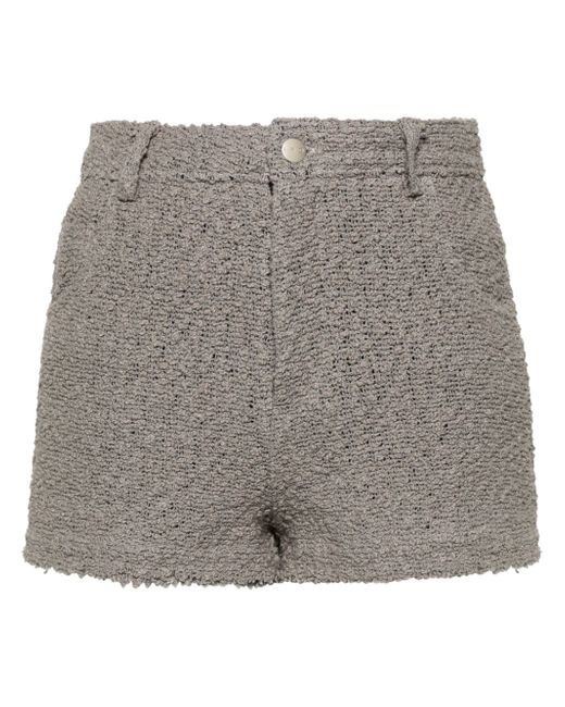 Iro Daphna high-waisted bouclé shorts