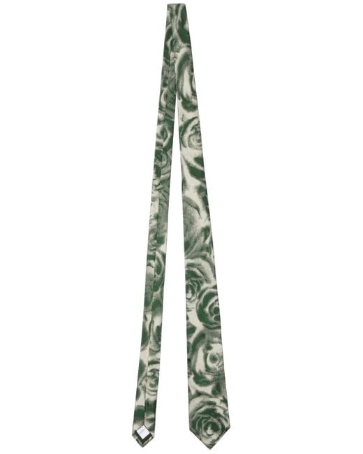 Burberry floral-print tie