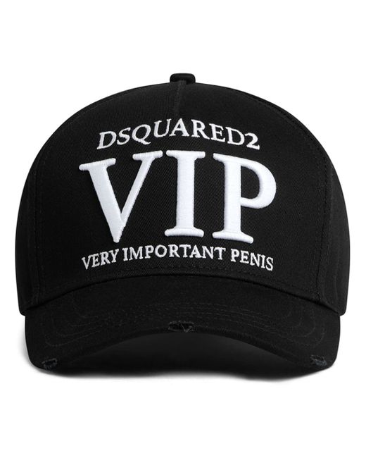 Dsquared2 logo-embroidered baseball hat