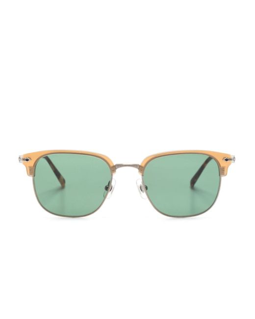 Matsuda matte Clubmaster-frame tinted sunglasses