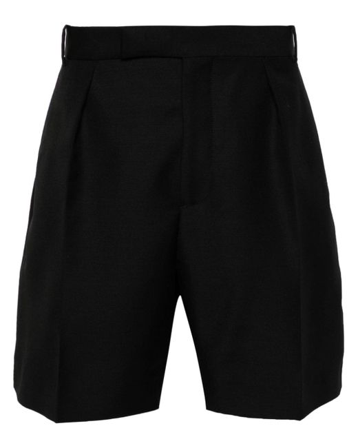 Alexander McQueen pleat-detail tailored shorts