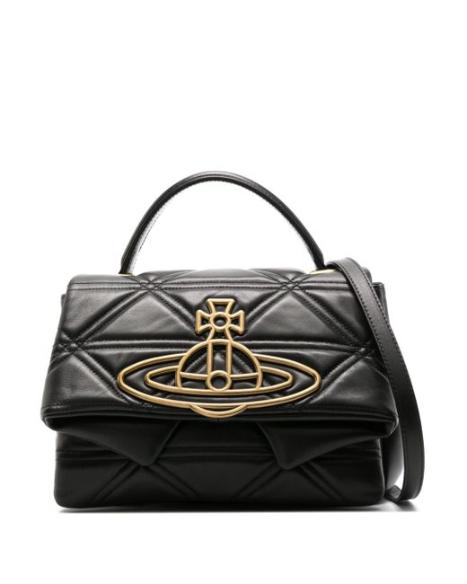 Vivienne Westwood Sibyl quilted leather tote bag
