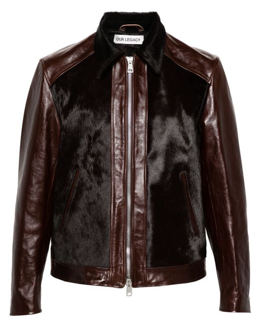 Our Legacy Andalou leather jacket