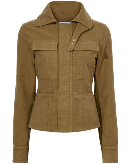 Proenza Schouler White Label brushed military jacket