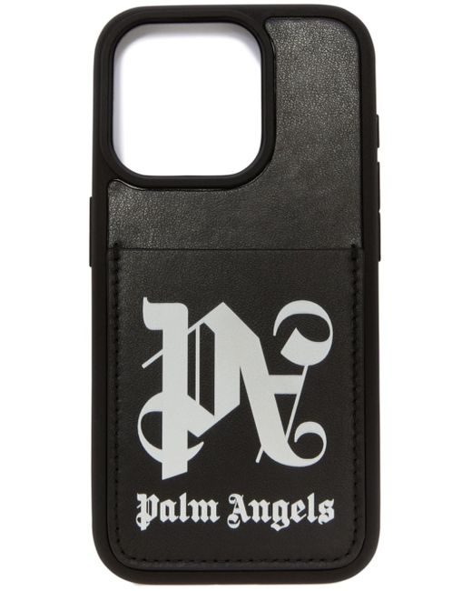 Palm Angels monogram iPhone 15 case