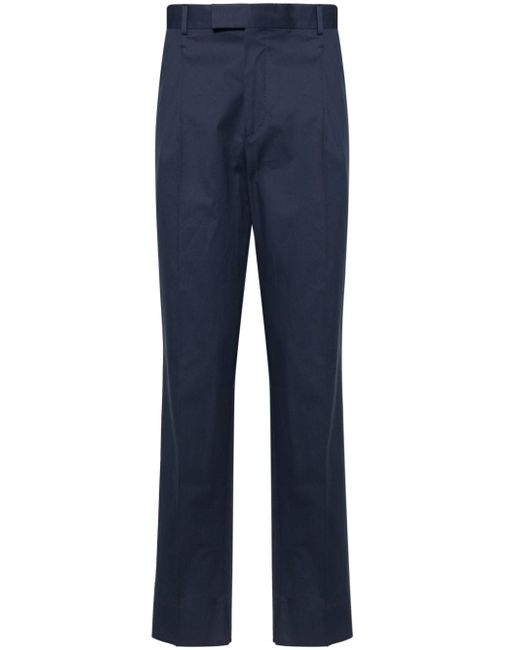 Z Zegna tapered-leg stretch-cotton trousers
