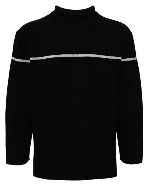 Cfcl metallic-stripe jumper