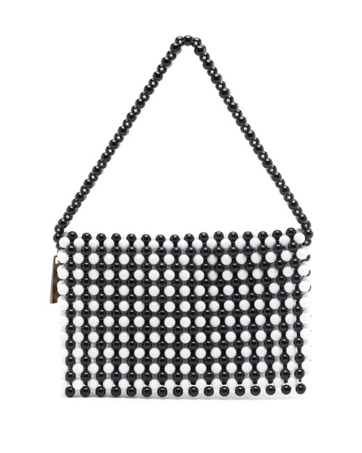 Nannacay Graziella bead-embellished shoulder bag