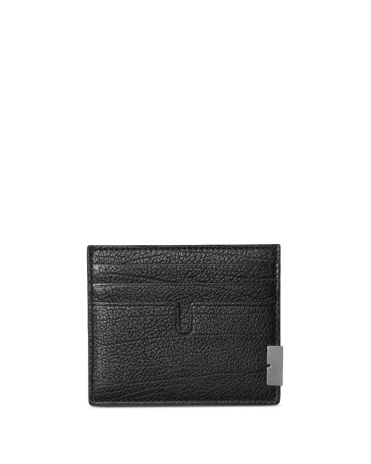 Burberry grained-texture leather cardholder