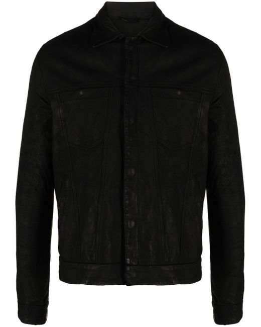 Giorgio Brato crinkled leather jacket