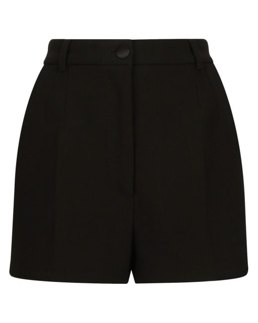 Dolce & Gabbana pleated high-waisted shorts