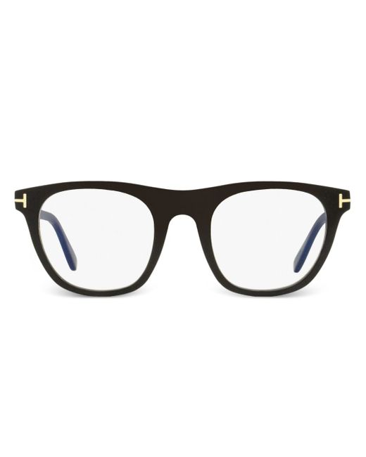 Tom Ford magnetic clip-on optical glasses