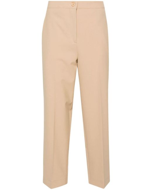 Semicouture straight-leg tailored trousers