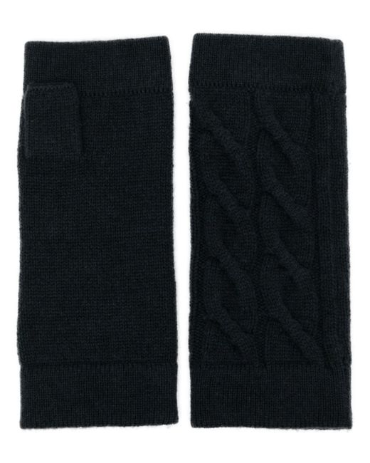 N.Peal cable-knit fingerless gloves