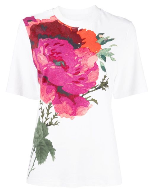 Erdem floral-print T-shirt
