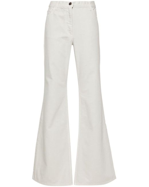 Magda Butrym mid-rise flared jeans