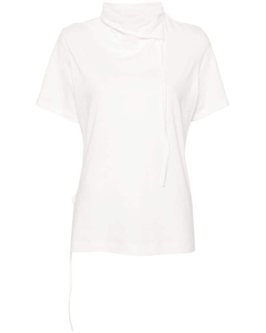 Yohji Yamamoto high-neck T-shirt