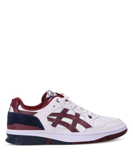 Asics EX89 leather striped sneakers