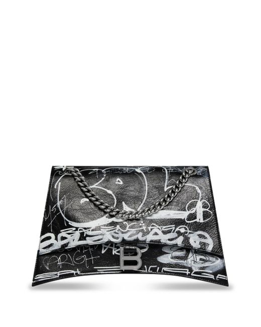 Balenciaga Crush leather shoulder bag