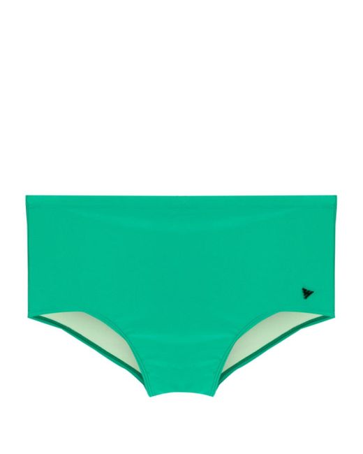 Amir Slama logo-appliqué swimming trunks