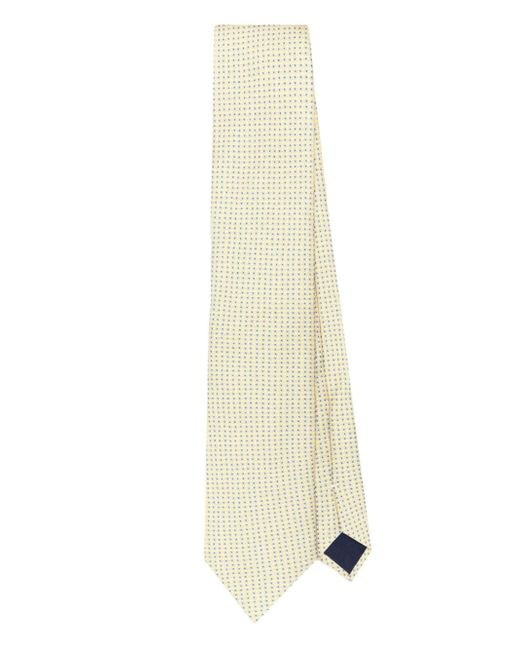 Corneliani geometric-pattern tie