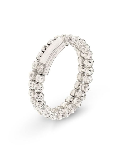 Officina Bernardi 18kt white gold Moon diamond ring