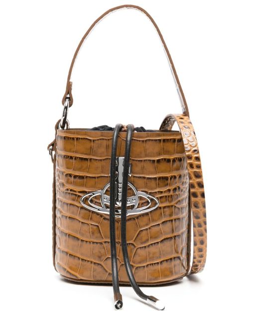 Vivienne Westwood Daisy leather bucket bag