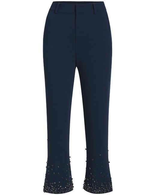 Cinq a Sept Kerry rhinestone-embellished trousers