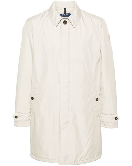 Polo Ralph Lauren button-up hooded raincoat